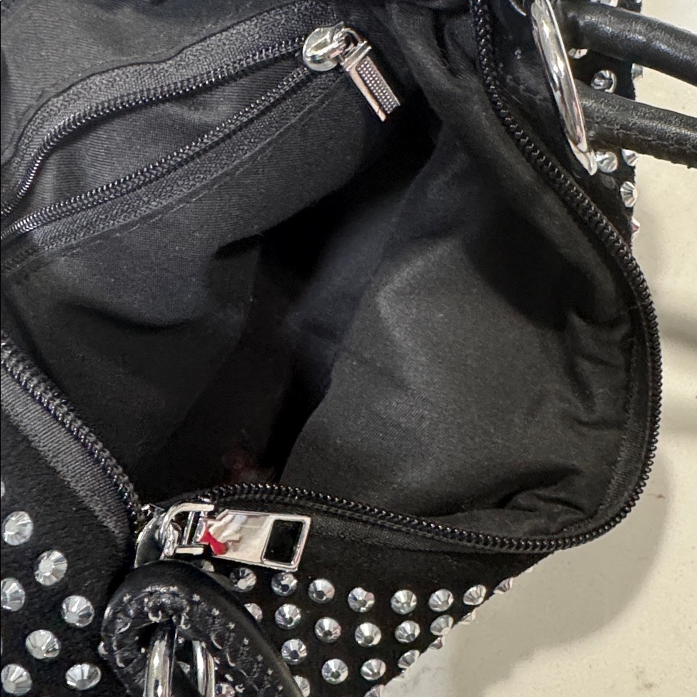 Rhinestone Mini Shoulder Bag Y2K - Picture 9 of 9